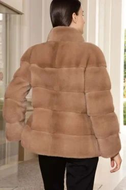 Beige mink