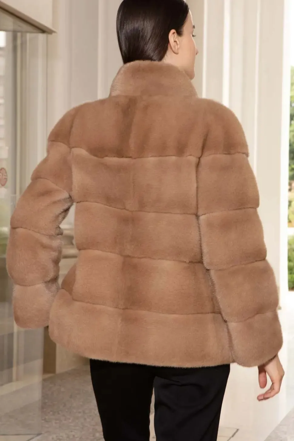 Beige mink