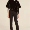Black mink stole