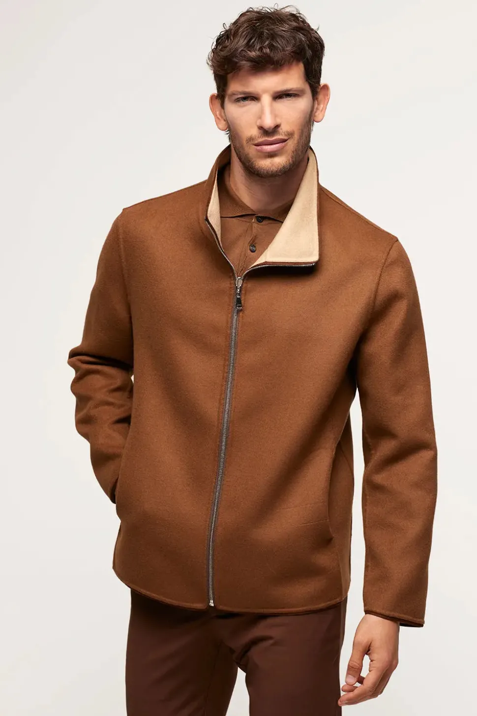 Camel jacket men