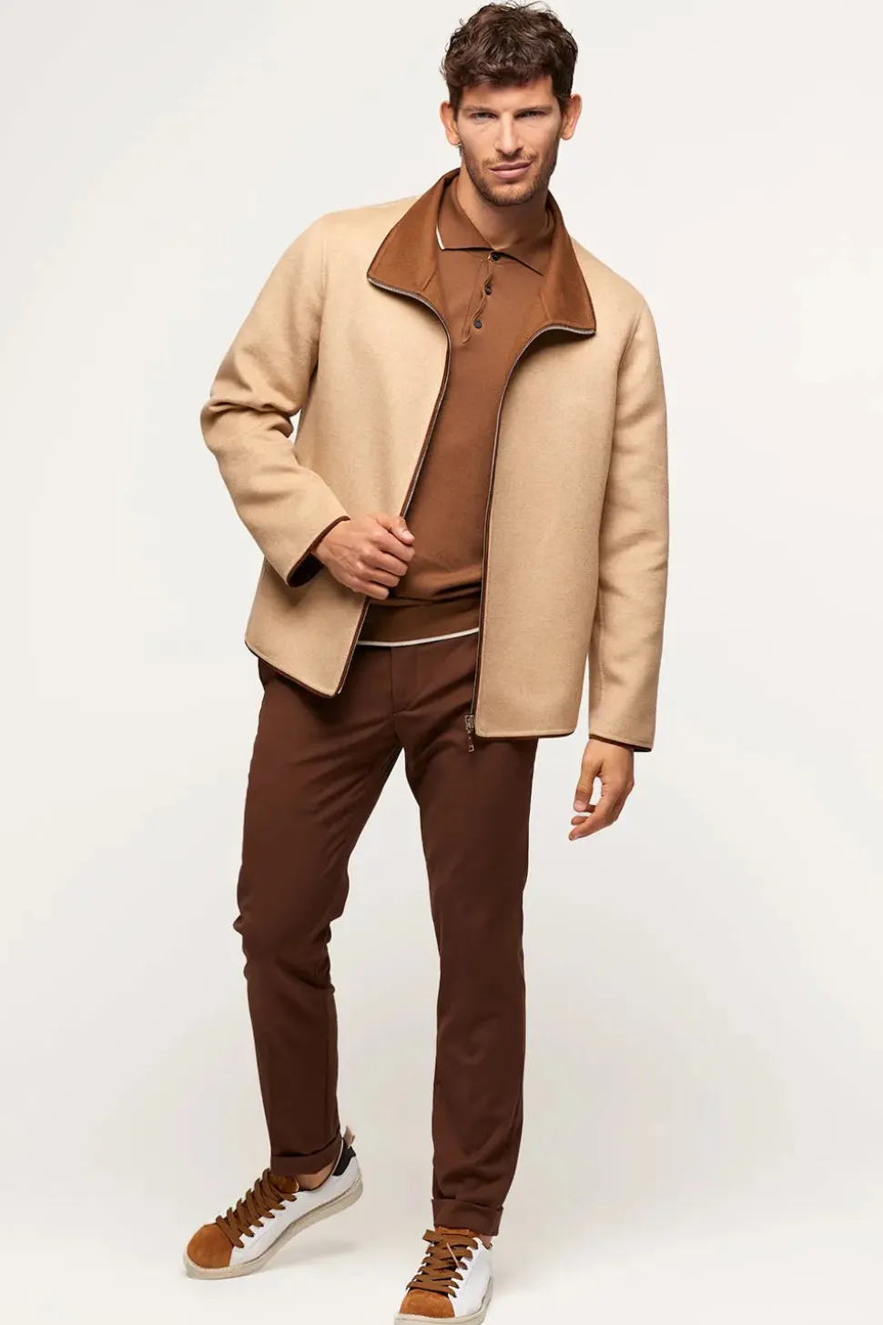 Camel jacket men