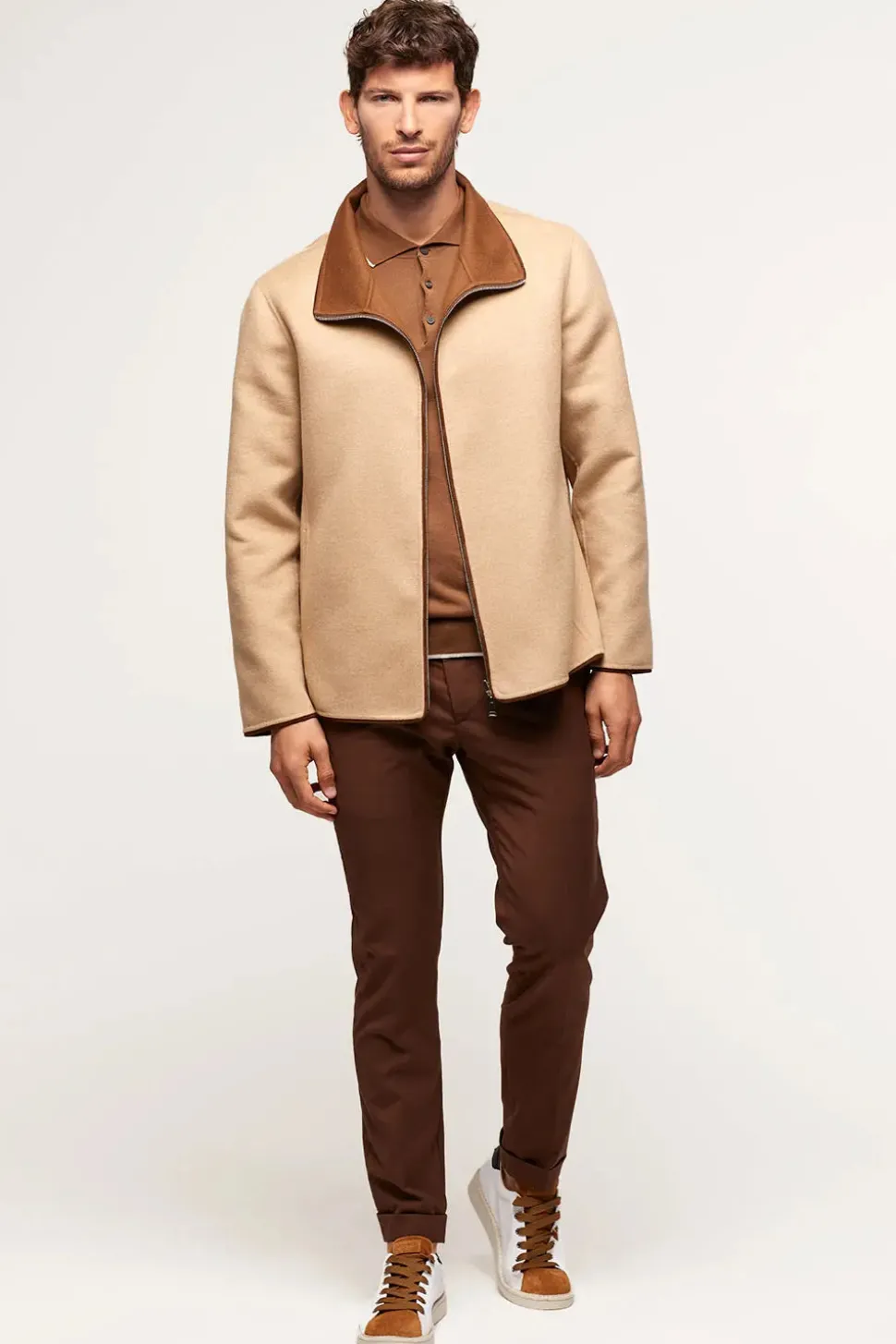 Camel jacket men