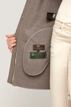 Cashmere jacket women