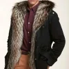 Cashmere parka