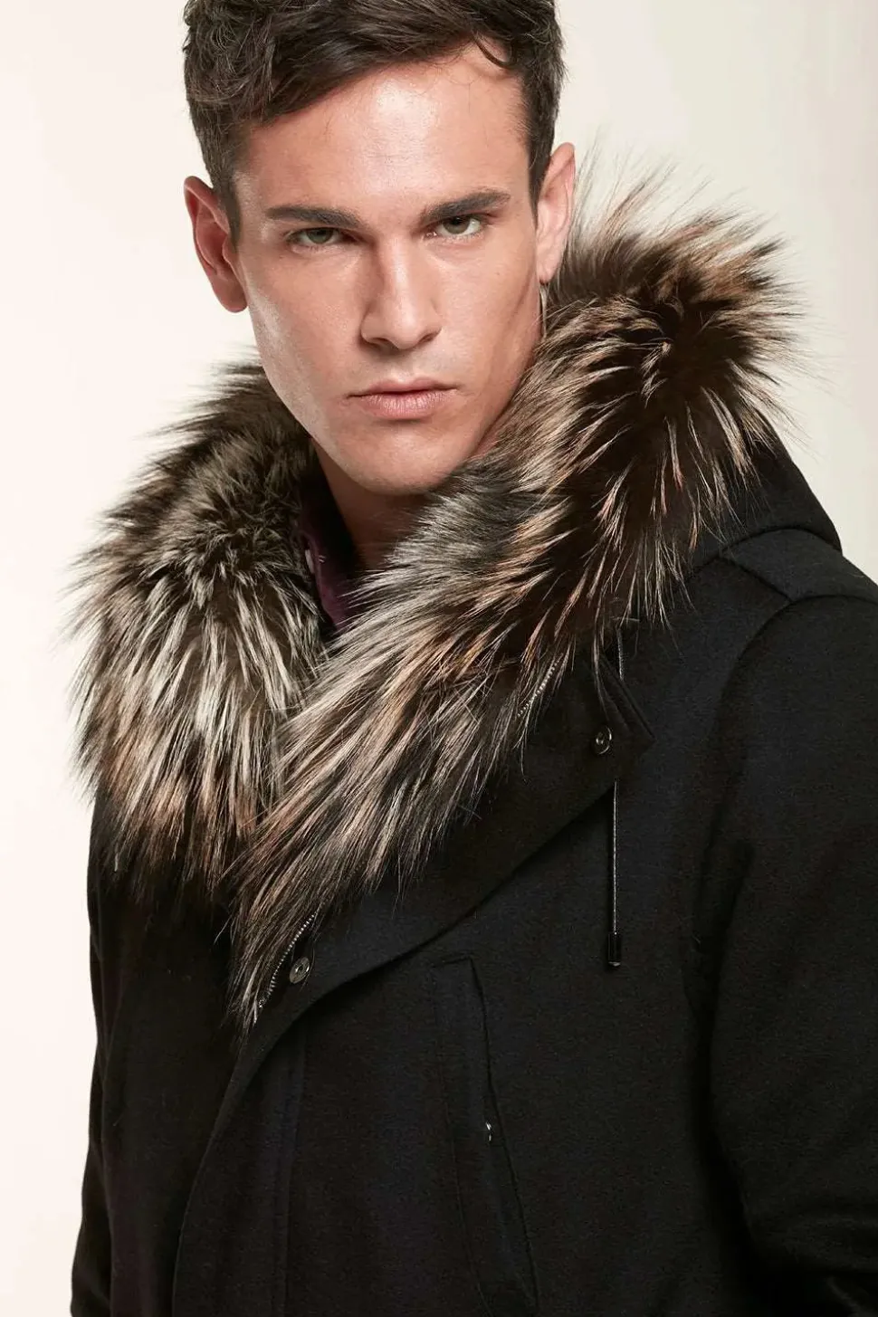 Cashmere parka