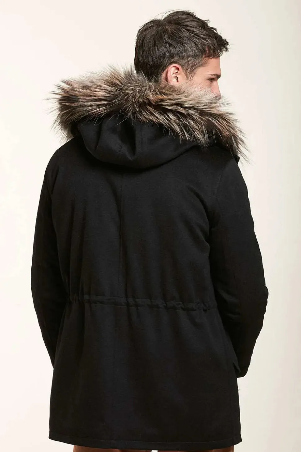 Cashmere parka