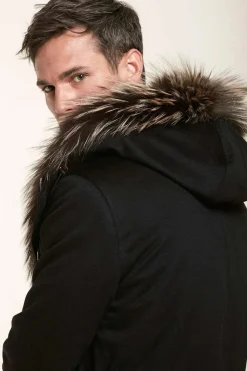 Cashmere parka