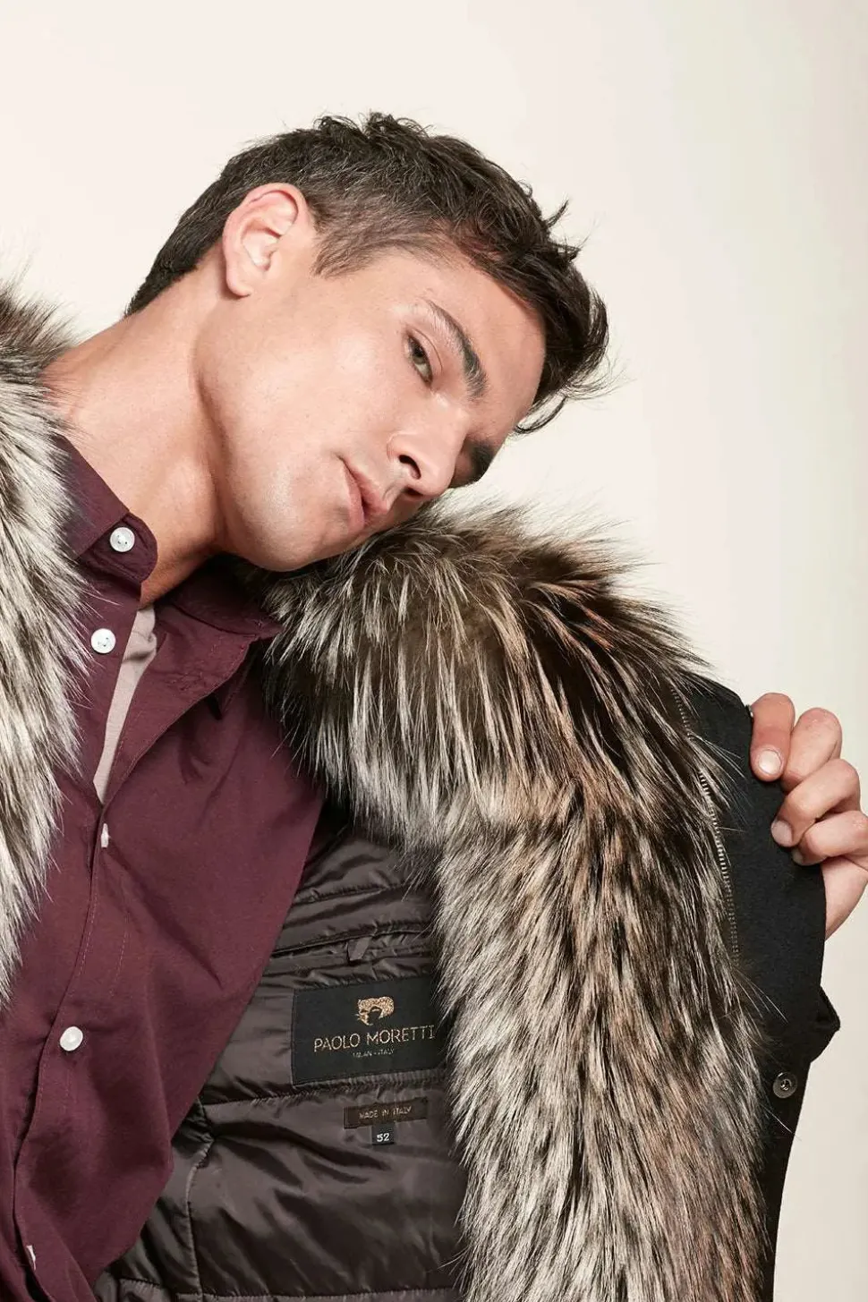 Cashmere parka
