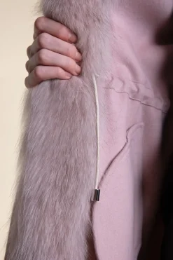 Cashmere parka