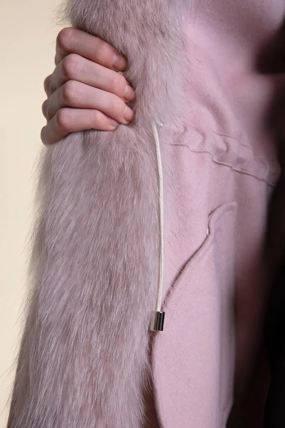 Cashmere parka