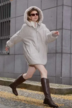 Cashmere winter jacket