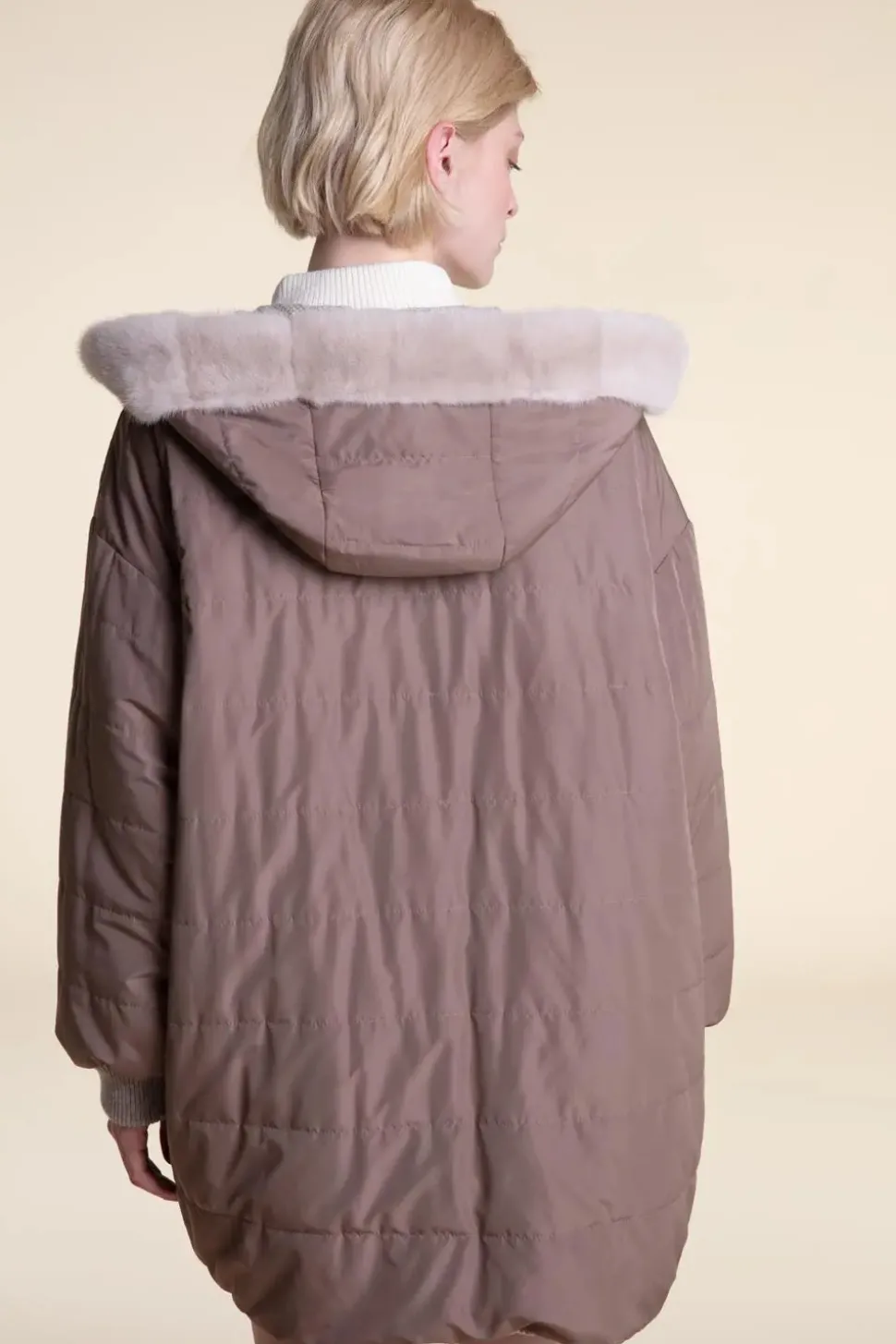Cashmere winter jacket