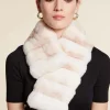 Chinchilla fur collar
