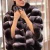 Chinchilla fur jacket