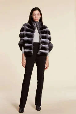 Chinchilla fur jacket