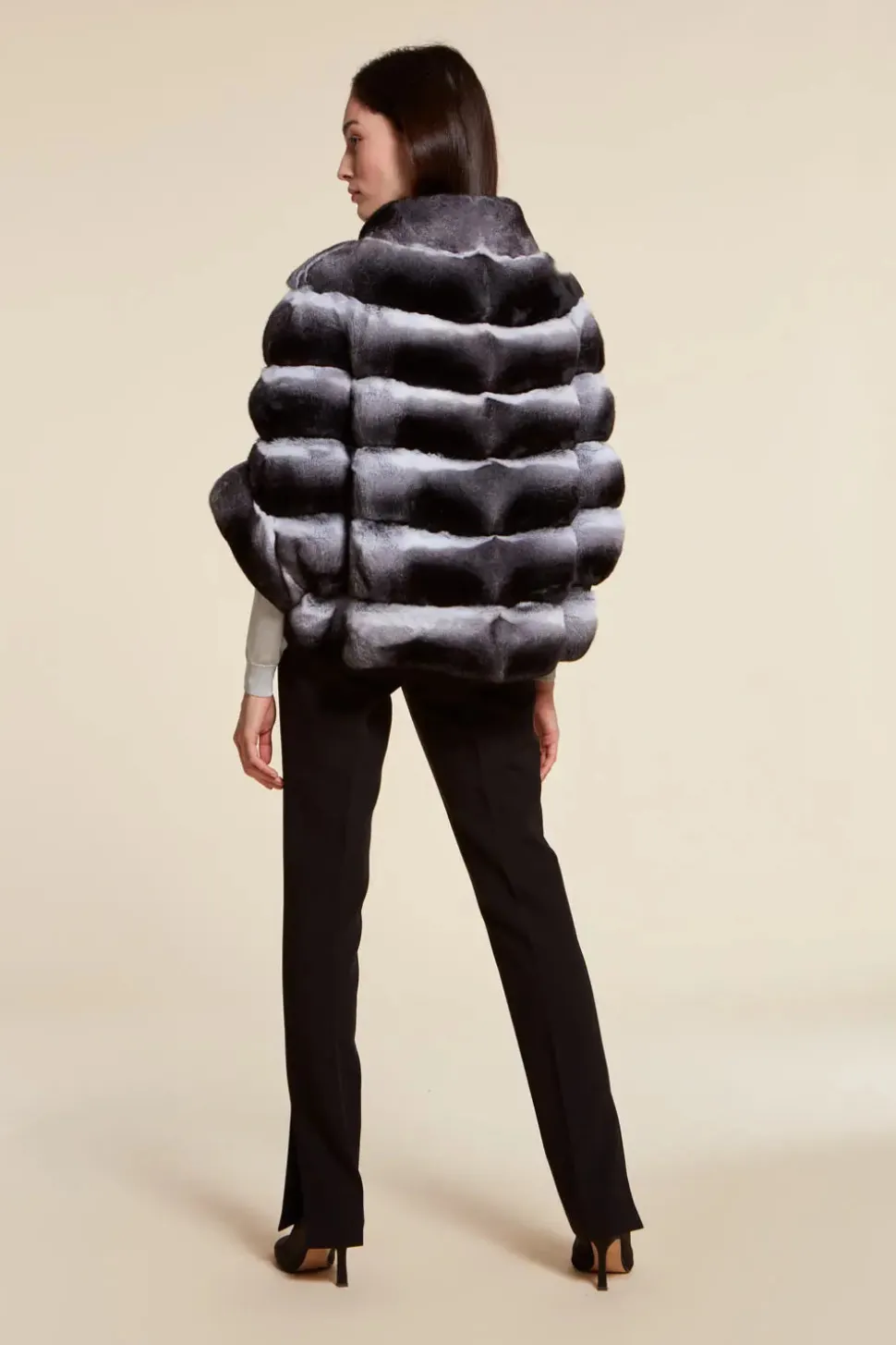 Chinchilla fur jacket
