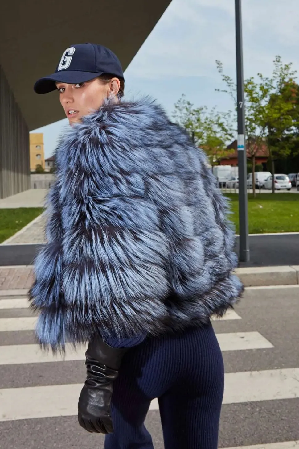 Fox fur jacket