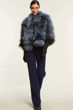 Fox fur jacket