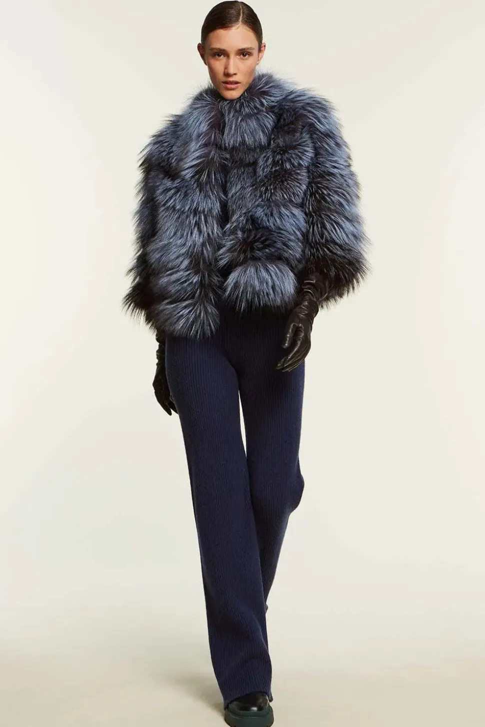 Fox fur jacket