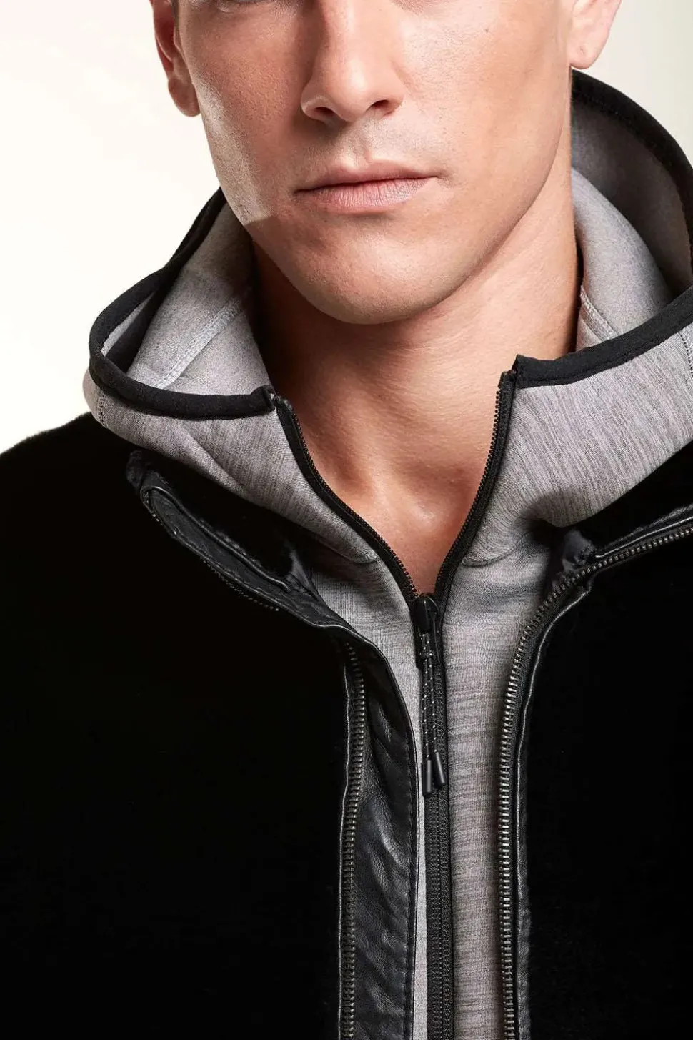 Fur mens vest