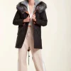 Fur parka