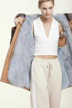 Fur parka