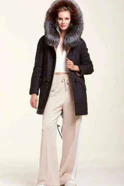 Fur parka