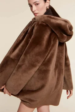 Ladies sheepskin coat