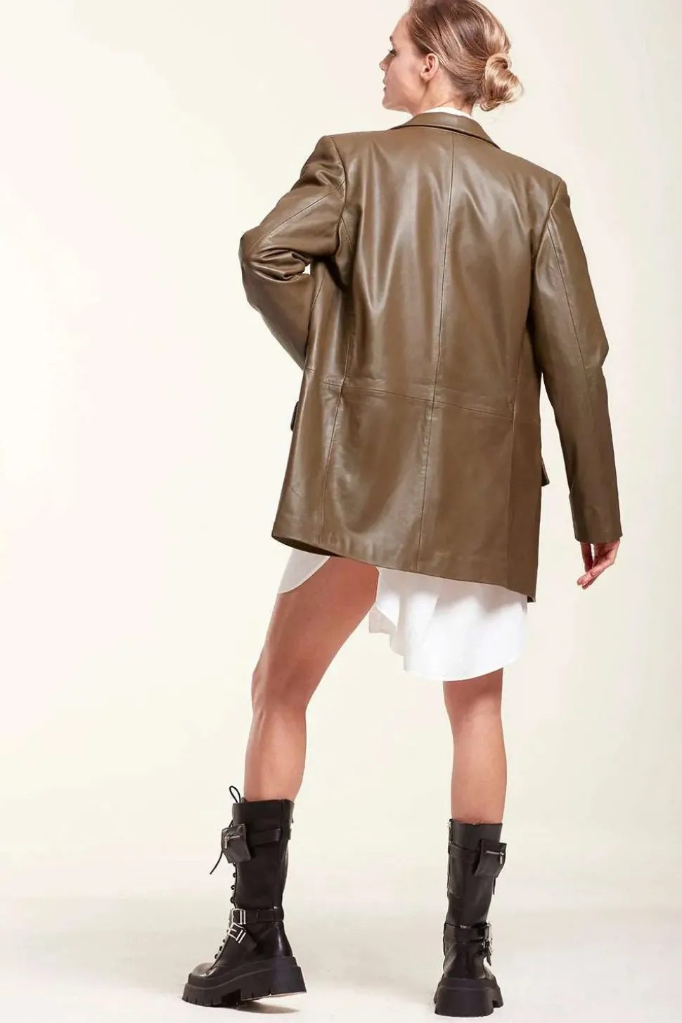 Leather jacket