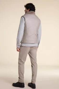 Male fur vest