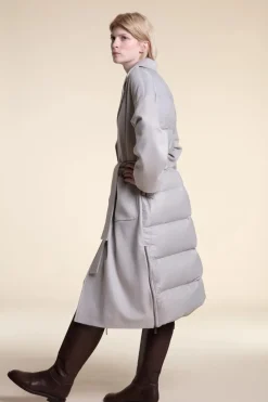 Maxi down coats ladies
