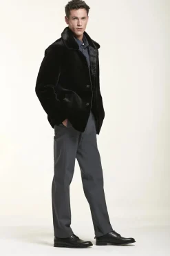 Men mink jacket