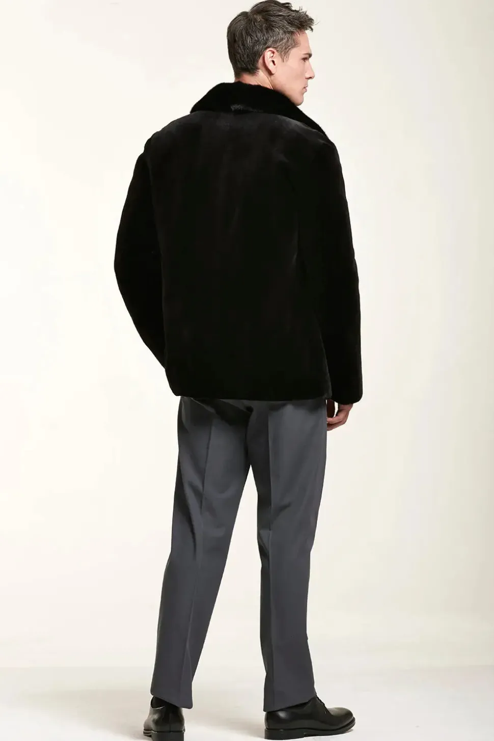 Men mink jacket