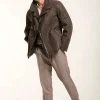 Men sheepskin jacket