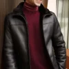 Men sheepskin jacket