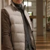Mens cashmere puffer jacket