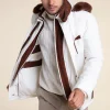 Mens winter coat with hood