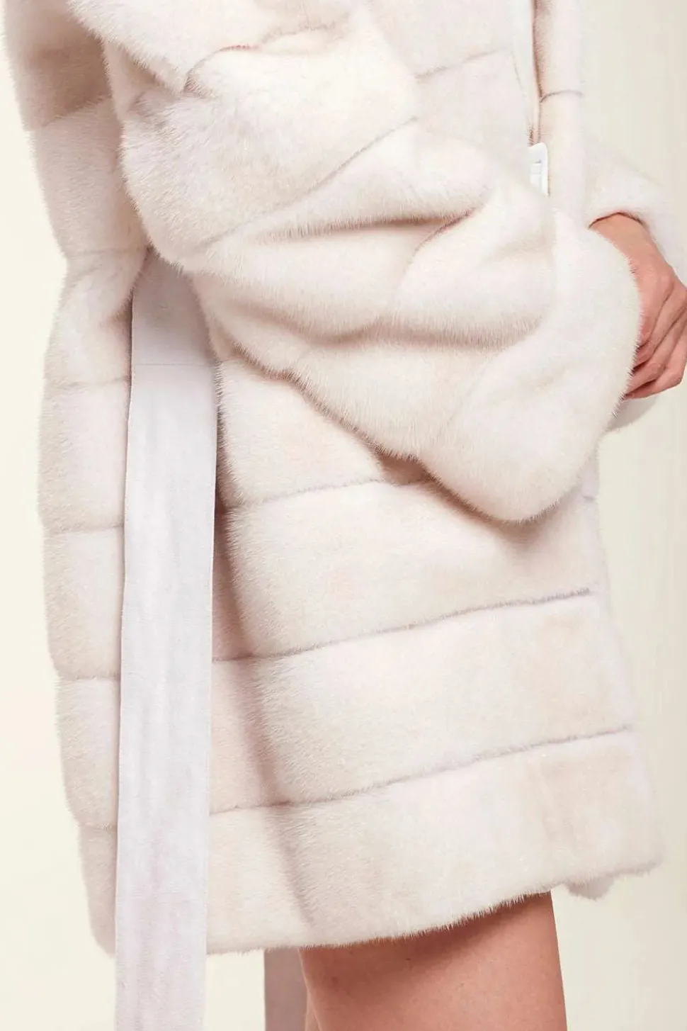 Mink fur coat