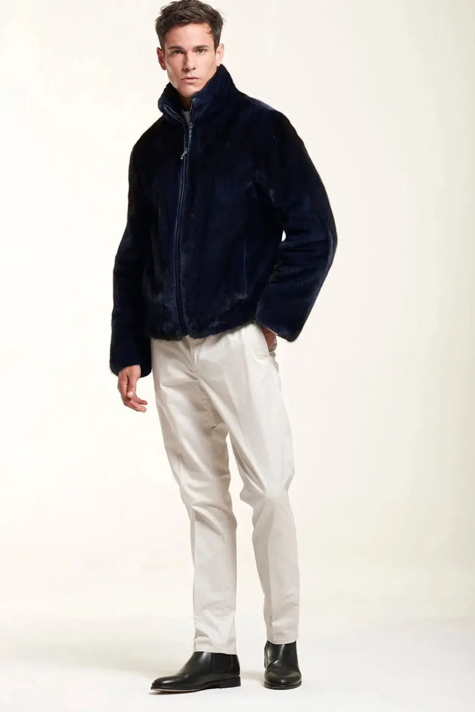 Mink fur jacket