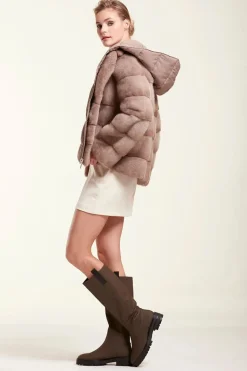 Mink jacket fur