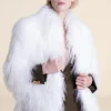 Mongolian lamb coat