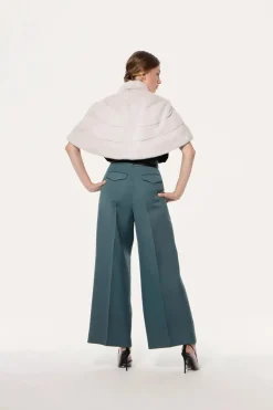 Natural saga royal mink stole