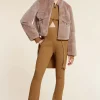 Real fur jacket