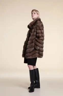 Real sable coat