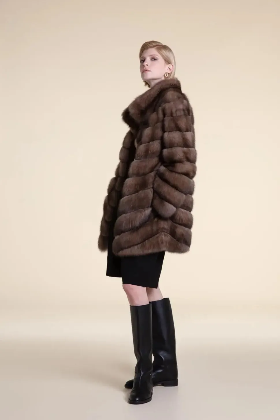 Real sable coat