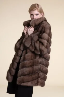 Real sable coat