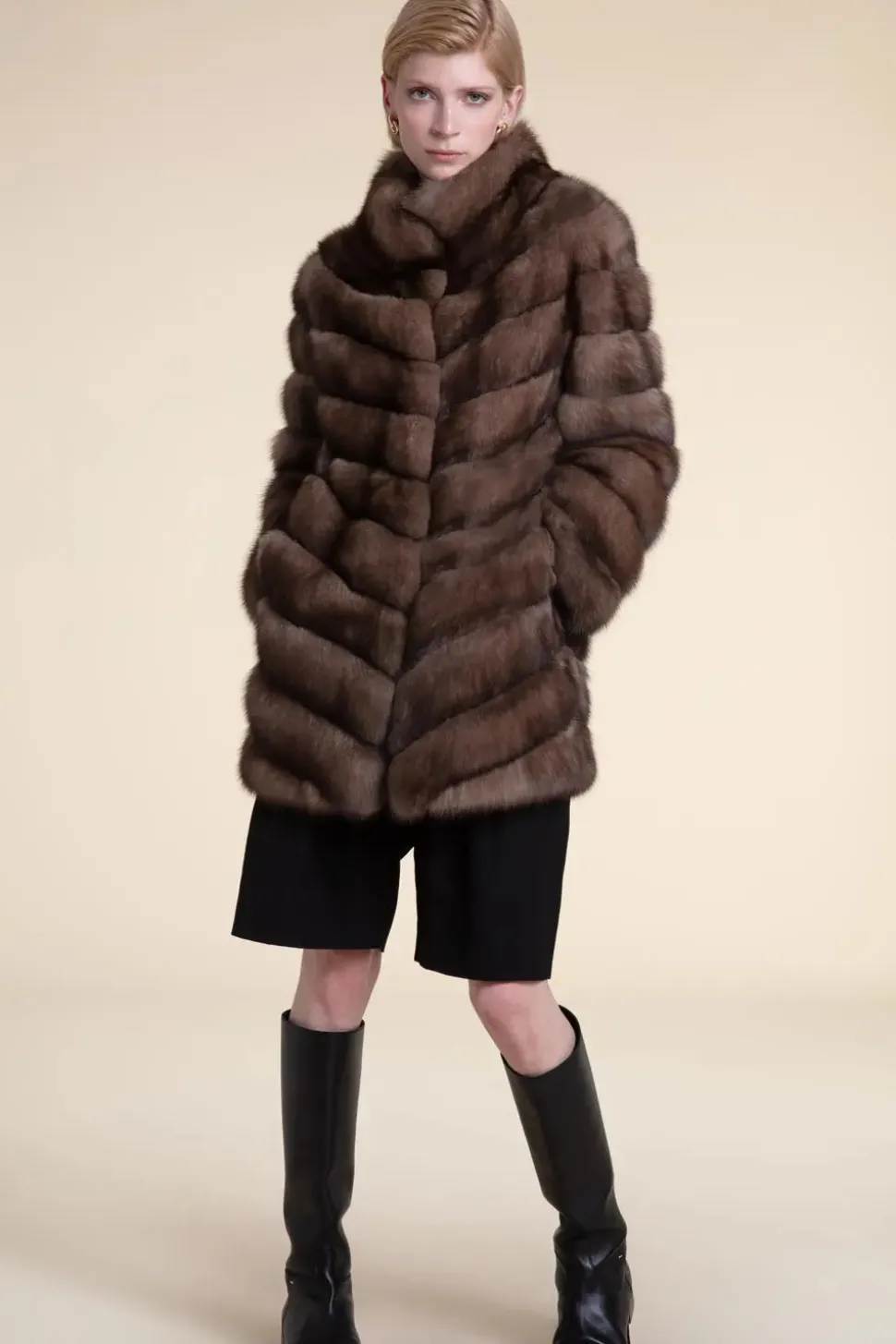 Real sable coat