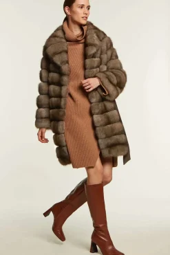 Russian sable coat