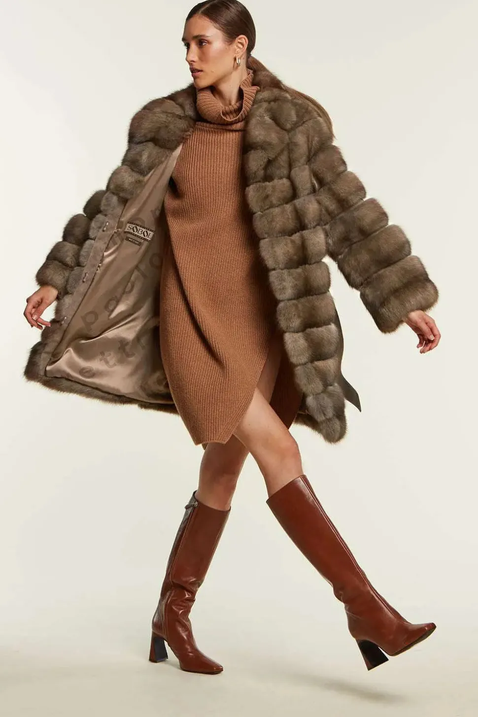Russian sable coat