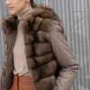 Russian sable fur jacket
